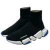 Balenciaga Speed Trainers Knockoff Black Recycled Knit 850201