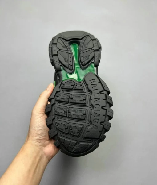 Balenciaga Track Sneakers Black Green 839581 - Image 5