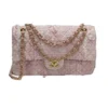 Chanel Classic Mini Rectangular Flap Crossbody Pink Bag SR6632