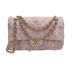 Chanel Classic Mini Rectangular Flap Crossbody Pink Bag SR6632