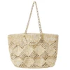 Chanel Coco Beach Beige Raffia Tote Bag AS4576