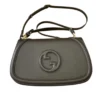 Gucci Blondie Replica Black Leather Shoulder Bag 815995