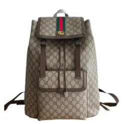 Gucci Ophidia Large Beige Backpack 602695 FOR HIKING